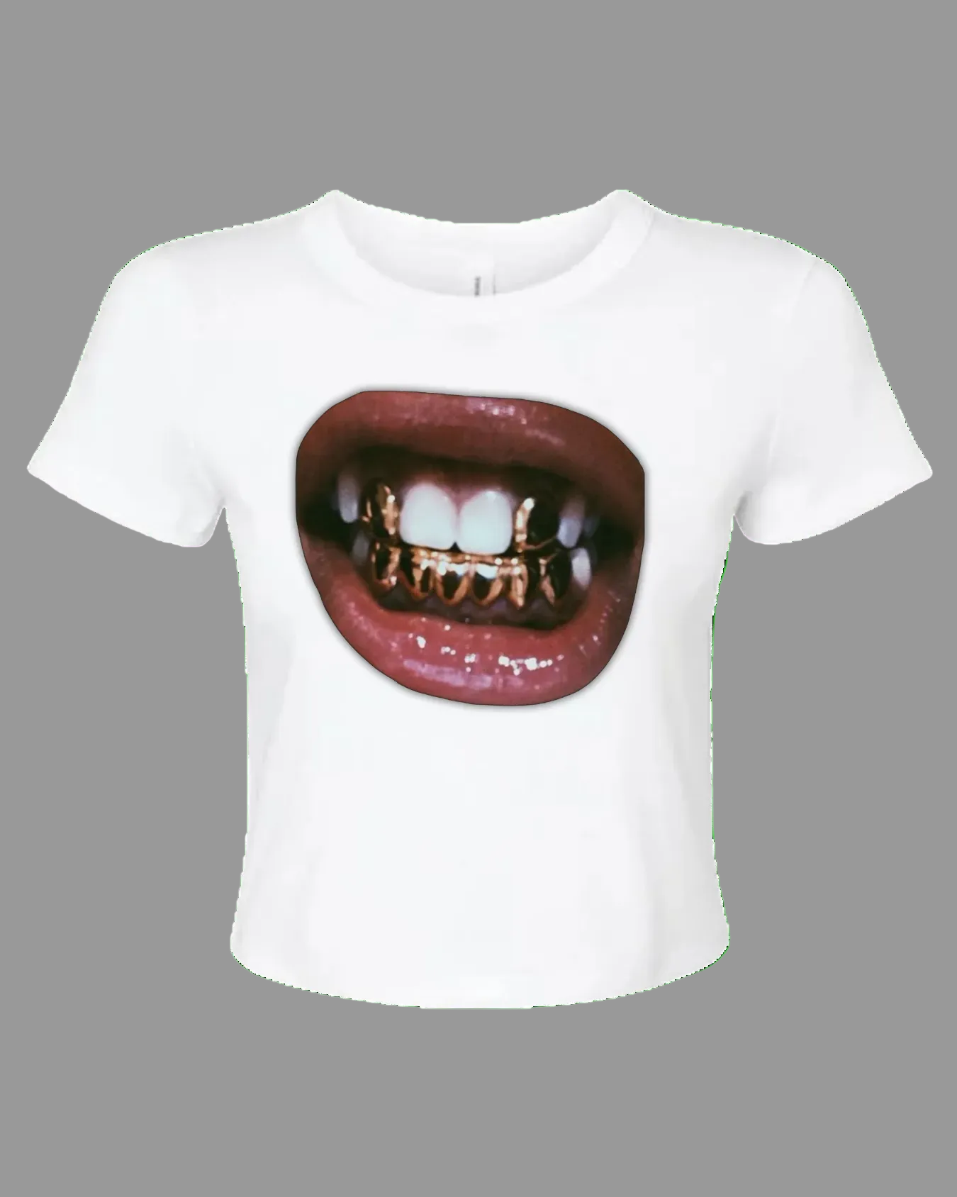Drunk Talk Grill Fitted Tee - Ladies