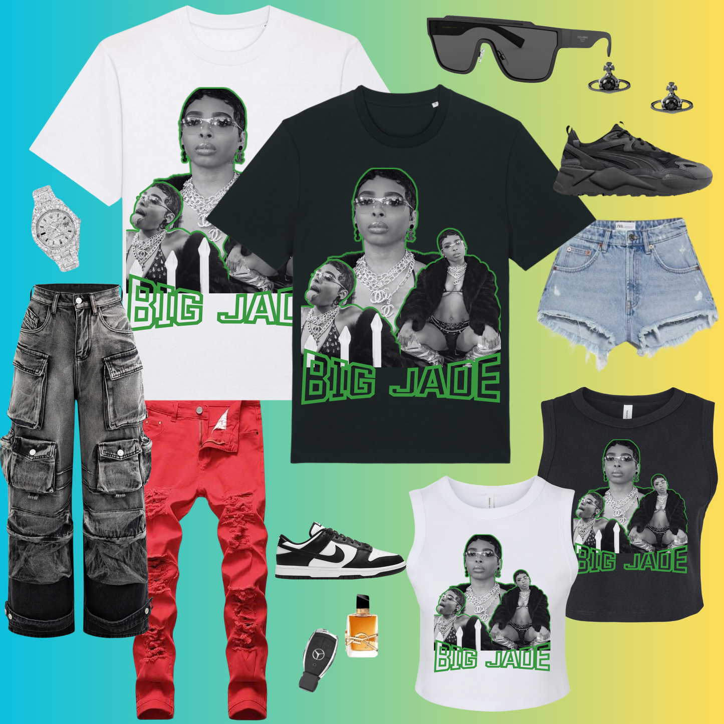 *SALE! - Big Jade Promo T-shirt - Unisex